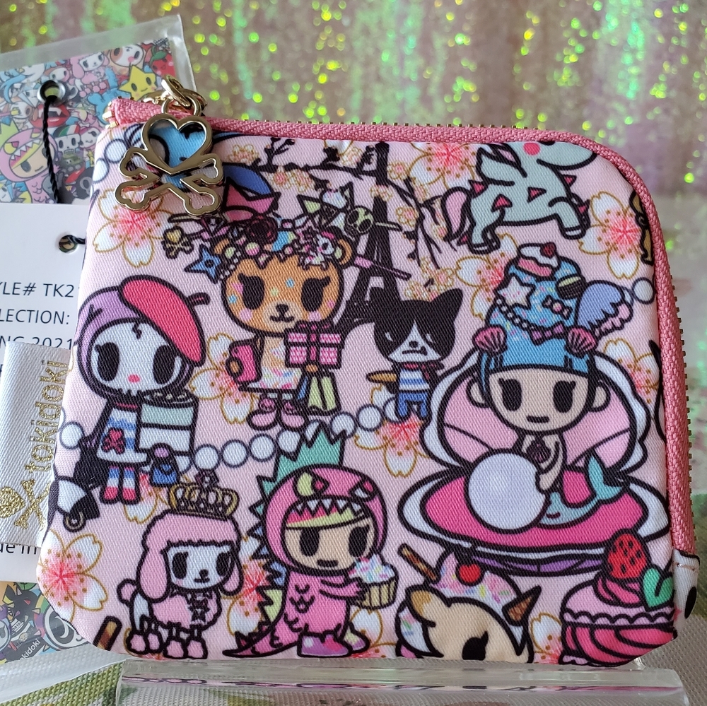 BNWT tokidoki Zip Coin Wallet